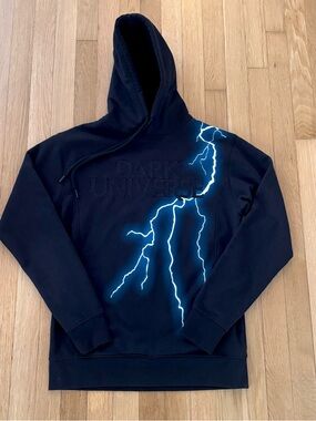 Epic Universe Preview Hoodie Exclusive Dark Universe Glow In The Dark Small RARE